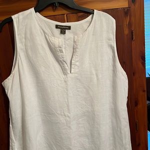 Very Gently Worn Tommy Bahama White Linen Shift